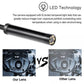 🛒 Offre limitée : –50 % ! 🔍 Endoscope 3-en-1 – Fini les zones inaccessibles et les fuites introuvables – Sonde 7 mm IP67, 6 LED réglables, 10 m – Idéal pour auto, plomberie et maison 🛠️