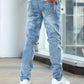 💎👖✨ PROMO -50% ! Jean Droit pour Homme – Coupe Classique, Tissu Élastique, Confort Inégalé (Tailles 30-40)
