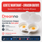 🥚 Cuiseur à Œufs Anti-Éclaboussures – PP Alimentaire – Double Cavité & Couvercle Hermétique – Œuf Poché Sain au Micro-Ondes sans Effort 🌿