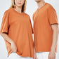 T-shirt en Coton Imperméable et Anti-Taches