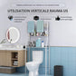 🚽 50% DE RÉDUCTION! 🛁 Étagère de Rangement 3 Niveaux pour Toilettes – Économiseur d‘Espace, Installation Facile & Support Jusqu‘à 20kg 📦