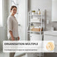 🚽 50% DE RÉDUCTION! 🛁 Étagère de Rangement 3 Niveaux pour Toilettes – Économiseur d‘Espace, Installation Facile & Support Jusqu‘à 20kg 📦
