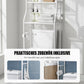 🚽 50% DE RÉDUCTION! 🛁 Étagère de Rangement 3 Niveaux pour Toilettes – Économiseur d‘Espace, Installation Facile & Support Jusqu‘à 20kg 📦