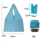 📢⏰🌿 PROMO -50% ! Sacs à Provisions Écologiques Réutilisables – Grande Capacité, Nylon Résistant, Pliables (Lot de 5/10)