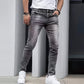 💎👖✨ PROMO -50% ! Jean Droit pour Homme – Coupe Classique, Tissu Élastique, Confort Inégalé (Tailles 30-40)