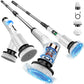 Brosse de nettoyage électrique rotative améliorée avec écran LED – Nettoyage puissant et pratique