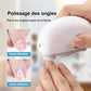 ✨💅🌿 ACHETEZ 2, OBTENEZ 1 GRATUIT ! Coupe-Ongles Électrique 2-en-1 avec Polisseur – LED, USB & Ultra-Léger 120g (Blanc/Rose/Violet)