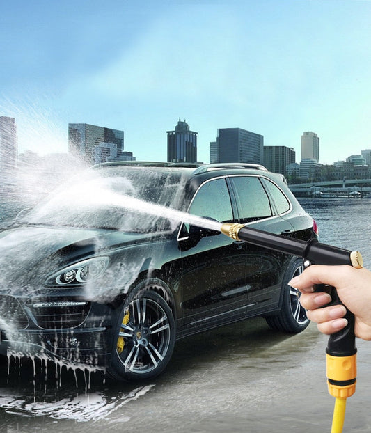 Pistolet à eau haute pression portable pour lavage auto facile et arrosage polyvalent