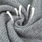 Manteau Femme Automne Tricoté à Capuche & Cordon – Doux, confortable & style décontracté – Parfait pour les journées fraîches d'automne ✨