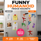 🧲 50% DE RÉDUCTION ! 😄 Figurines Magnétiques Articulées – Plastique & Aimant – Poses Infinies & Anti-Stress for Frigo & Bureau