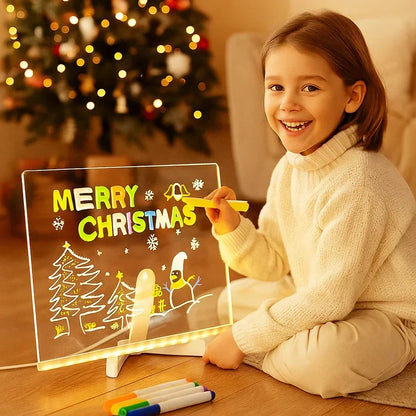 ✨PRIX SPÉCIAL DE LA SEMAINE DERNIÈRE !!⏳🎨Tableau à dessin lumineux à LED pour enfant