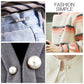🦪👗 OFFRE LIMITÉE 50% DE RÉDUCTION! Broche Perlée & Clip Décoratif pour Vêtements – À Porter en Broche ou Fixer en Clip, Fausses Perles Élégantes, Chic Instantané pour Col, Chapeau ou Sac 🎀🌸