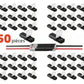 🏆⚡🛠️ PROMO FLASH -50% ! Connecteurs Rapides de Câblage – Sans Dénudage, Verrouillage Levier, 18-22 AWG, 2 Broches, Parfait LED, Audio, Voiture, Maison
