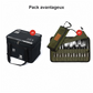 📢⏰🎒 PROMO -50% ! Grand Sac de Rangement Camping Plein Air – 30L/42L, Tissu Oxford 900D Imperméable, 5 Couleurs, Charge 40kg