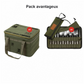📢⏰🎒 PROMO -50% ! Grand Sac de Rangement Camping Plein Air – 30L/42L, Tissu Oxford 900D Imperméable, 5 Couleurs, Charge 40kg