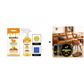 🔥🧈🌿 PROMO -49% ! Spray à la Cire d'Abeille Tout-en-un pour Bois – Nourrit, Polit & Protège (355 ml, avec Éponge et Chiffon)