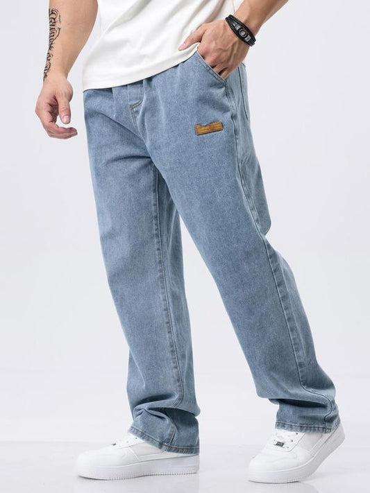 👖🕶️✨ PROMO -50% ! Jean Décontracté pour Homme – Coupe Ample Évasée, Tissu Respirant & Denim Résistant (3 Couleurs, S-L)
