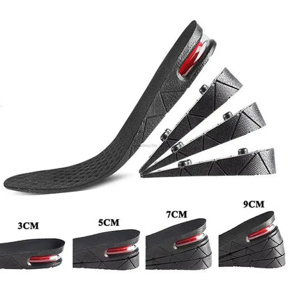 🔥📈 Semelles de rehaussement invisibles et ajustables – 3 à 9 cm, amortissantes et compatibles avec la plupart des chaussures (EUR 225-270)