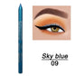 ✨💧🎨 Eyeliner Coloré Longue Tenue Waterproof 24h – Ensemble 13 Couleurs (Mat & Nacré, 15 cm)