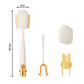 🧽  Brosse Nettoyante 5-en-1 pour Bouteilles – Multifonctionnelle, Idéale pour Couvercles & Ustensiles de Cuisine ✨