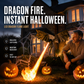 🐉🔥 Décoration flamme de dragon – Un incontournable de votre déco d’Halloween, l’effet flamme réaliste qui transforme votre entrée ou votre salon en repaire fantastique, pour une fête mémorable 🎃🌙