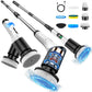 Brosse de nettoyage électrique rotative améliorée avec écran LED – Nettoyage puissant et pratique