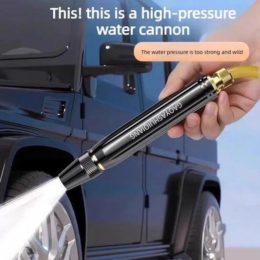 ⏰🔥🚀 DERNIER JOUR – ACHETEZ 2, OBTENEZ 1 GRATUIT ! Pistolet Haute Pression pour Lavage Auto & Jardin – Buse Amplificatrice, Tuyau Inclus