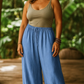 Pantalon Large Décontracté pour Femme