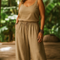 Pantalon Large Décontracté pour Femme