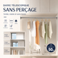 🛏️Tringle extensible sans trou | Réglable à volonté, montage rapide sans outil, adapté salle de bain et fenêtres ✅