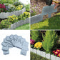 ⏰🌿🏡 PROMO LIMITÉE -69% ! Clôture de Jardin en Pierre Reconstituée – Imitation Pierre, ABS Résistant aux Intempéries, Installation Facile (10/20/40 Pièces)