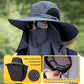 📢🧢⛰️ PROMO -50% ! Chapeau d'Alpinisme Imperméable & Anti-Poussière – UV 50+, Masque Amovible, 5 Couleurs, Ventilation