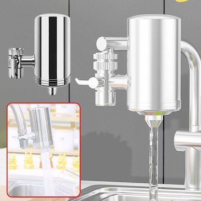 💧 Purificateur d'Eau à Robinet – Filtre 6 étapes, eau pure & installation facile – Parfait pour boire directement au robinet ✨