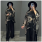 Ensemble 2 pièces Flowy Loose pour femmes