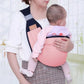 🔄👶 Porte-bébé 4 positions – Face, dos, hanche, ventre, réglage facile, parents libres de leurs mouvements, bébé toujours contre vous, le portage physiologique au quotidien 🧡🍼