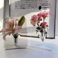 🏺 Vase à fleurs style nordique – Design épuré et élégant, acrylique transparent résistant – Léger, facile à nettoyer – Dimensions 20×15 cm – Idéal pour maison, bureau ou mariage 🌿✨