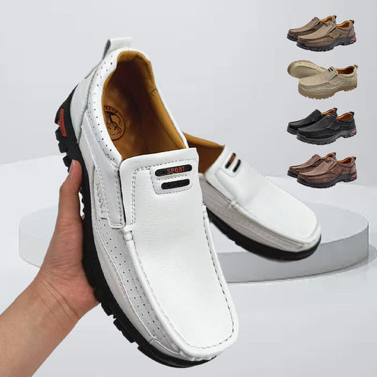 Mocassins Durables en Cuir PU pour Homme