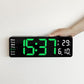 🎉 Soldes 2026 — Plus de 31 000 vendus ! 💞 Horloge numérique auto Grande horloge numérique avec température, date, heure d'été automatique, lumière de nuit, Dimmer de luminosité automatique