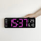 🎉 Soldes 2026 — Plus de 31 000 vendus ! 💞 Horloge numérique auto Grande horloge numérique avec température, date, heure d'été automatique, lumière de nuit, Dimmer de luminosité automatique