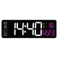 🎉 Soldes 2026 — Plus de 31 000 vendus ! 💞 Horloge numérique auto Grande horloge numérique avec température, date, heure d'été automatique, lumière de nuit, Dimmer de luminosité automatique