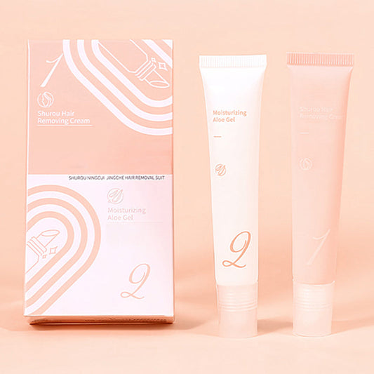 🌸 Kit de Crème Dépilatoire pour Femmes – Achetez-en 2, Obtenez-en 1 Gratuit ! ✨🧴