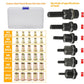 🔩 Kit écrous rivetés 37 pièces – Fixation solide sans soudure, tête plate affleurante – Idéal pour carrosserie, métal et DIY 🚗