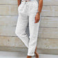 🌸🩳 DERNIER JOUR DE SOLDES -50% ! Pantalon Décontracté Femme en Coton & Lin – Taille Élastique & Coupe Confortable (Multi-couleurs, Tailles Variées)