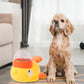 🐶 Mangeoire lente puzzle pour chien – Fini les repas trop rapides et les troubles digestifs – Forme canard interactive, 3 tailles de sortie réglables – Idéal pour petites et moyennes races 🦆