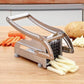 ⏰Trancheuse à Pommes de Terre & Concombres – Inox – 4 Ventouses & Lame Pro for Cuisine