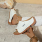 💐☀️🦩 OFFRE LIMITÉE -50% ! Sandales à Semelles Compensées – Confort Rembourré, Bride Large & 6 Couleurs (36-43)