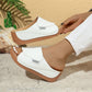 💐☀️🦩 OFFRE LIMITÉE -50% ! Sandales à Semelles Compensées – Confort Rembourré, Bride Large & 6 Couleurs (36-43)