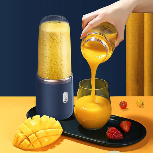 🎁⏳ FÊTE DES MÈRES – PROMO -50% ! Mini Mixeur Portable Rechargeable – 400 ml, 6 Lames Inox, 1800 mAh, 9s Mélange, Broye Glaçons