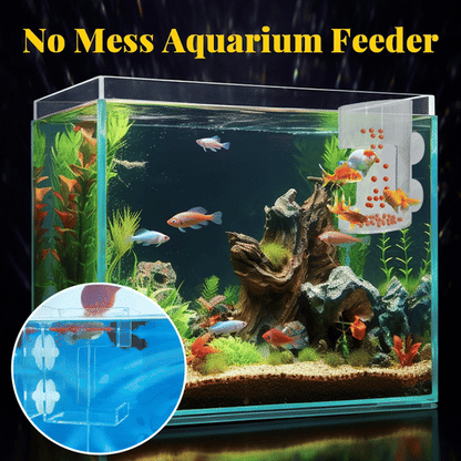 Anneau et plateau d'alimentation pour aquarium！