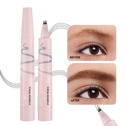 🔥SOLDES 2026🥳💞Plus de 50 000 exemplaires vendus !💞Crayon à sourcils waterproof à quatre pointes